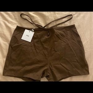 ADIKA brown shorts